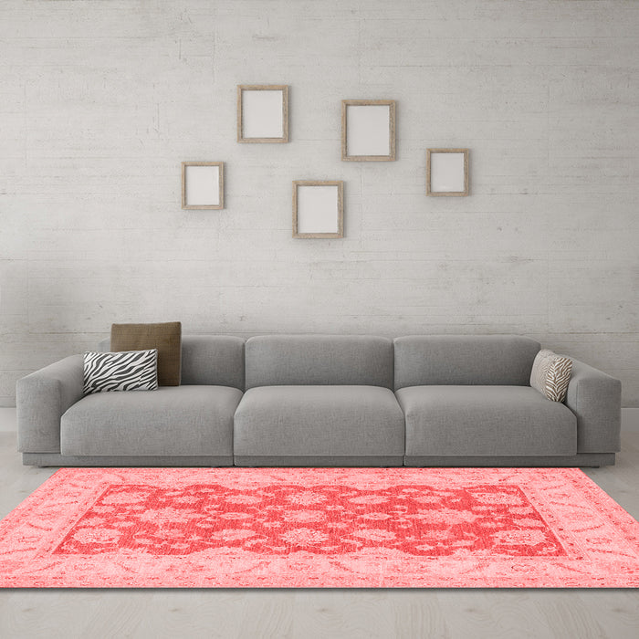 Traditional Red Washable Rugs