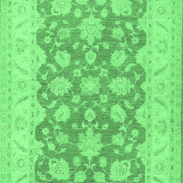 Oriental Emerald Green Traditional Rug, tr1480emgrn