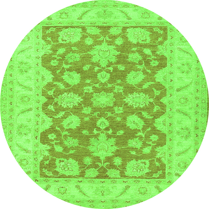 Machine Washable Oriental Green Traditional Area Rugs, wshtr1480grn