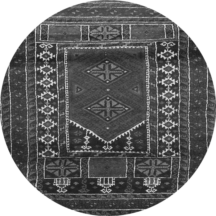Square Persian Gray Traditional Rug, tr1481gry