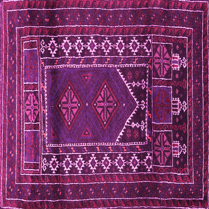 Square Persian Pink Traditional Rug, tr1481pnk