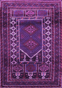 Persian Purple Traditional Rug, tr1481pur