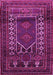 Machine Washable Persian Pink Traditional Rug, wshtr1481pnk