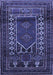 Persian Blue Traditional Rug, tr1481blu