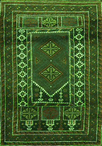 Persian Green Traditional Rug, tr1481grn