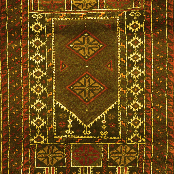 Persian Yellow Traditional Rug, tr1481yw