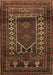 Persian Brown Traditional Rug, tr1481brn