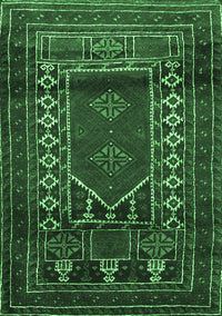 Persian Emerald Green Traditional Rug, tr1481emgrn