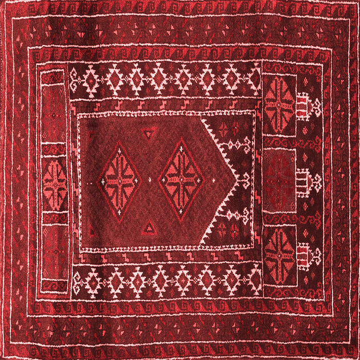 Machine Washable Persian Red Traditional Rug, wshtr1481red