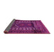 Sideview of Persian Pink Traditional Rug, tr1481pnk