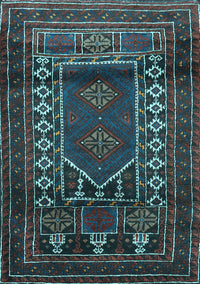 Persian Light Blue Traditional Rug, tr1481lblu