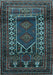 Persian Light Blue Traditional Rug, tr1481lblu