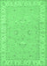 Oriental Emerald Green Traditional Rug, tr1482emgrn
