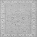 Serging Thickness of Oriental Gray Traditional Rug, tr1482gry