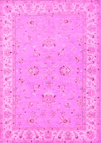 Oriental Pink Traditional Rug, tr1482pnk