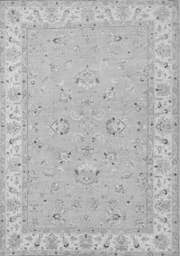 Oriental Gray Traditional Rug, tr1482gry