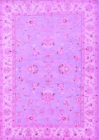 Oriental Purple Traditional Rug, tr1482pur