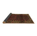 Sideview of Persian Brown Traditional Rug, tr1483brn