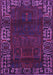 Machine Washable Persian Purple Traditional Area Rugs, wshtr1483pur