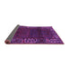 Sideview of Persian Purple Traditional Rug, tr1483pur