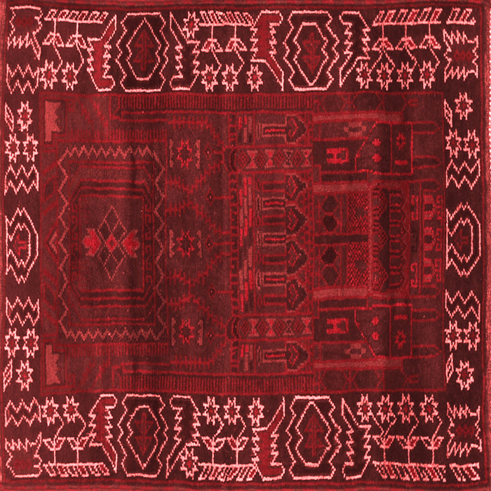 Machine Washable Persian Red Traditional Rug, wshtr1483red