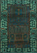 Persian Turquoise Traditional Rug, tr1483turq