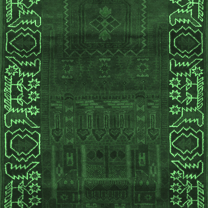 Persian Emerald Green Traditional Rug, tr1483emgrn