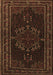 Persian Brown Traditional Rug, tr1484brn