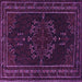 Square Persian Purple Traditional Rug, tr1484pur