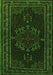 Persian Green Traditional Rug, tr1484grn