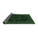 Sideview of Persian Emerald Green Traditional Rug, tr1484emgrn