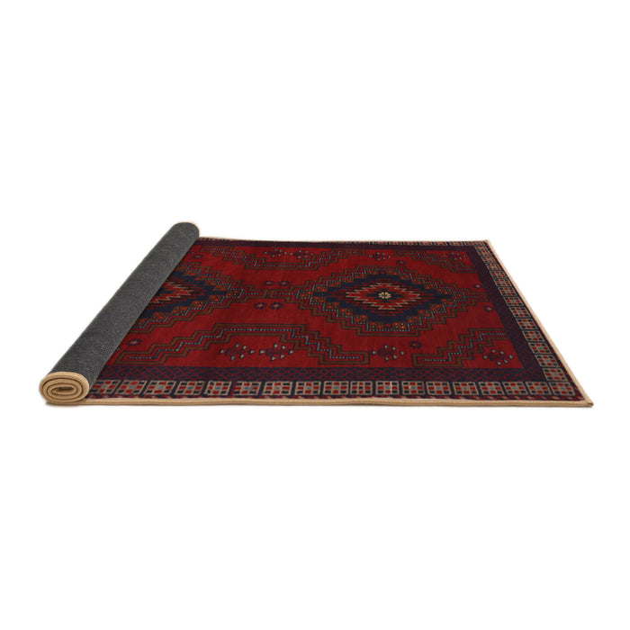 Sideview of Traditional Bakers Brown Persian Rug, tr1485