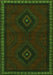 Persian Green Traditional Rug, tr1485grn