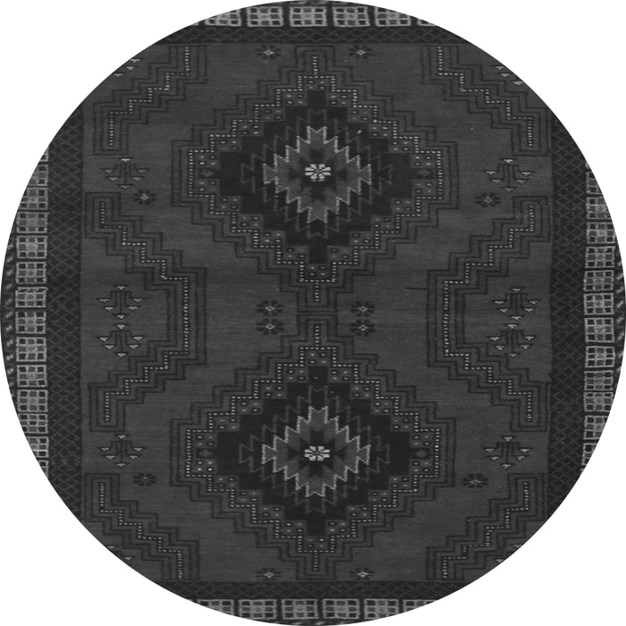 Square Persian Gray Traditional Rug, tr1485gry