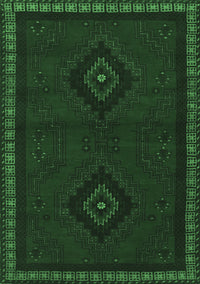 Persian Emerald Green Traditional Rug, tr1485emgrn