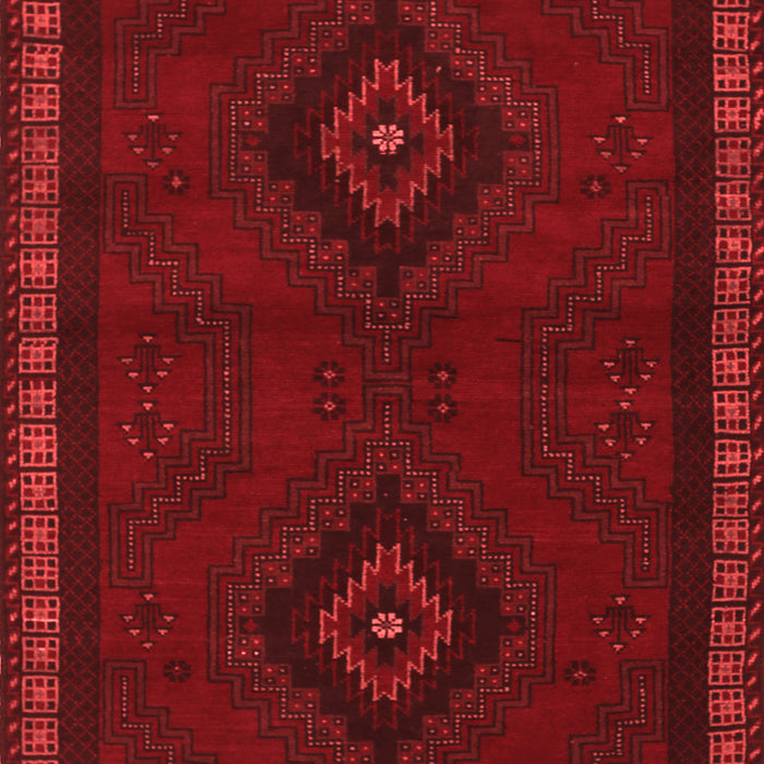 Machine Washable Persian Red Traditional Rug, wshtr1485red