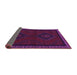 Sideview of Persian Purple Traditional Rug, tr1485pur