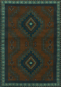 Persian Turquoise Traditional Rug, tr1485turq