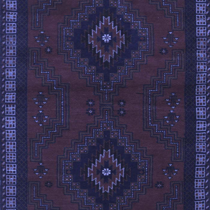 Machine Washable Persian Blue Traditional Rug, wshtr1485blu