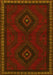 Persian Yellow Traditional Rug, tr1485yw
