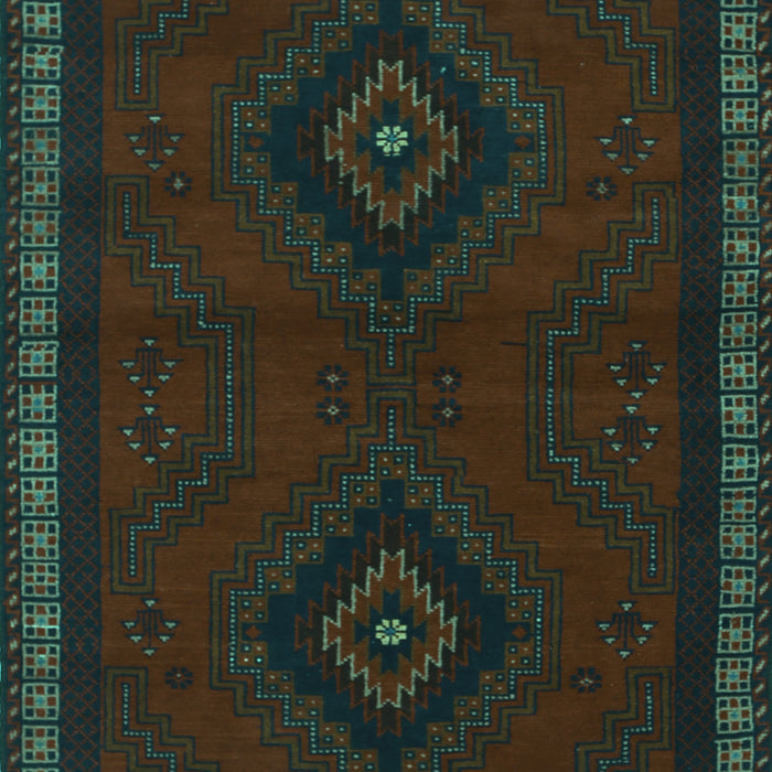Machine Washable Persian Turquoise Traditional Area Rugs, wshtr1485turq