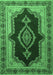 Persian Emerald Green Traditional Rug, tr1486emgrn