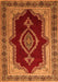 Persian Orange Traditional Rug, tr1486org