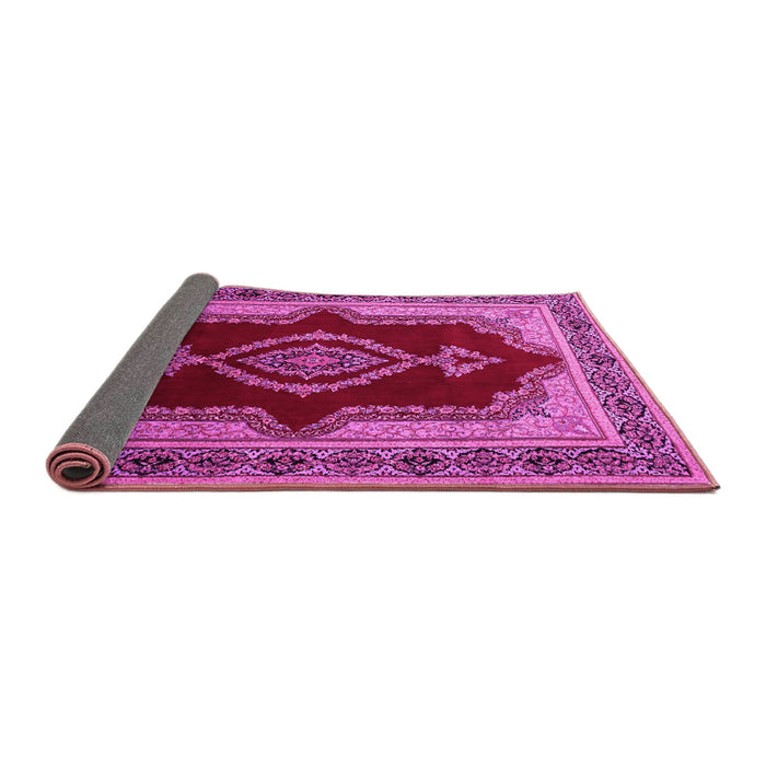 Sideview of Persian Pink Traditional Rug, tr1486pnk