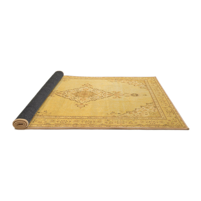 Sideview of Persian Brown Traditional Rug, tr1487brn