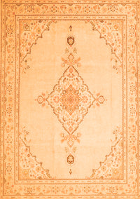 Persian Orange Traditional Rug, tr1487org