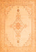 Persian Orange Traditional Rug, tr1487org