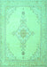 Persian Turquoise Traditional Rug, tr1487turq