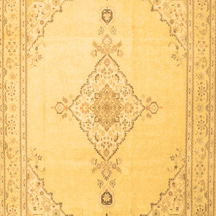 Machine Washable Persian Brown Traditional Rug, wshtr1487brn