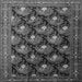 Serging Thickness of Persian Gray Traditional Rug, tr1488gry